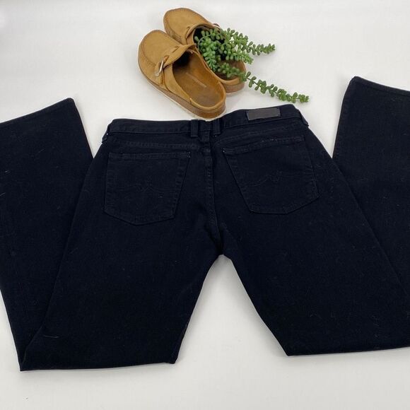 Vintage Lucky brand Sweet N' Low Flare Jeans Black 6/28 - Picture 5 of 12